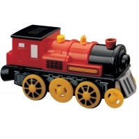 Locomotiva Electrica cu Baterie cu Sunete si Lumini LED Maxim RED STEAM Locomotiva Electrica cu Baterie cu Sunete si Lumini LED Maxim RED STEAM
